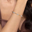 Bujukan Diamond Bangle Bracelet