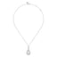 Bujukan Sterling Silver White Sapphire Pendant