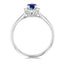 Sapphire & Diamond Fashion Ring