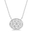 Lovebright Bezel Diamond Necklace