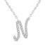 Script Initial Necklace