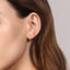 Diamond Huggie Hoop Earrings