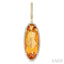 Oval Shape Gemstone & Halo Diamond Earrings