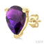 Pear Shape Gemstone Stud Earrings