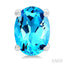 Oval Shape Gemstone Stud Earrings