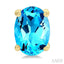Oval Shape Gemstone Stud Earrings