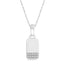 Diamond Dog Tag Pendant