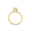 Oval Diamond Halo Engagement Ring