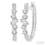 Diamond Hoop Earrings