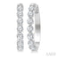 Diamond Hoop Earrings