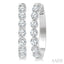 Diamond Fashion Hoop Earrings