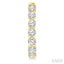 Diamond Fashion Hoop Earrings