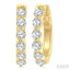 Diamond Hoop Earrings