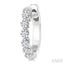 Diamond Hoop Earrings