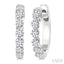 Diamond Hoop Earrings