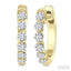 Diamond Hoop Earrings