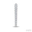 Chevron Diamond Fashion Hoop Earrings