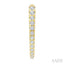 Chevron Diamond Fashion Hoop Earrings