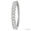 Scatter Zig-Zag Baguette Diamond Fashion Hoop Earrings