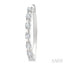 Floating Diamond Fashion Hoop Earrings