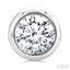 Round Shape Bezel Set Diamond Stud Earrings