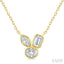 Mixed Shape Bezel Diamond Fashion Pendant