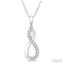 Infinity Petite Diamond Fashion Pendant