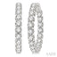 Inside-Out Diamond Round Hoop Earrings