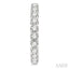 Inside-Out Diamond Round Hoop Earrings