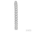 Inside-Out Diamond Round Hoop Earrings