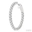 Inside-Out Diamond Round Hoop Earrings