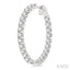 Inside-Out Diamond Round Hoop Earrings
