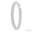 Inside-Out Diamond Round Hoop Earrings