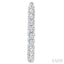 Inside-Out Diamond Round Hoop Earrings