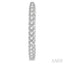 Inside-Out Diamond Round Hoop Earrings