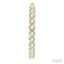 Inside-Out Diamond Round Hoop Earrings