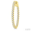 Inside-Out Diamond Round Hoop Earrings