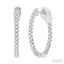 Inside-Out Diamond Round Hoop Earrings