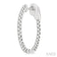 Inside-Out Diamond Round Hoop Earrings