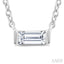 Baguette Diamond Petite Fashion Pendant