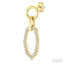 Geometric Shape Interlock Diamond Fashion Earrings