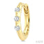 Diamond Huggie Fashion Earrings