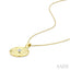 Pirouette Bezel Set Diamond Fashion Pendant