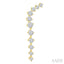 Asymmetrical Diamond Fashion Earrings