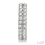 Two Row Petite Diamond Huggie Fashion Earrings