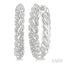Diamond Fashion Hoop Earrings