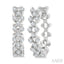 Prong Diamond Fashion Hoop Earrings