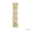 Prong Diamond Fashion Hoop Earrings