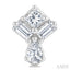 Mixed Shape Diamond Fashion Earrings
