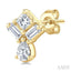 Mixed Shape Diamond Fashion Earrings